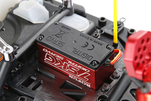 Rofun BAHA450AS Buggy RC professionnel <span class=keywords><strong>de</strong></span> type chenille pour <span class=keywords><strong>la</strong></span> neige, <span class=keywords><strong>motoneige</strong></span> avec télécommande LCD 2,4 GHz, moteur à essence nitro 45cc, amortisseurs CNC - Product Image 5