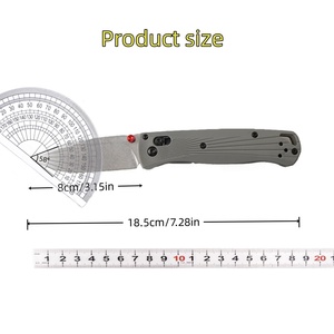 Manche en fibre <span class=keywords><strong>de</strong></span> nylon BM535 + lame M390. Couteau pliant tactique d'extérieur, pêche, survie, cadeaux, EDC. Objet <span class=keywords><strong>de</strong></span> collection américain, disponible sur le marché américain - Product Image 6