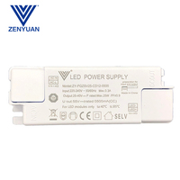 ZENYUAN usine sans scintillement 42W Support SKD simple tension pilote LED 25-40 V 1050mA TUV saab étanche 20 PFC élevé