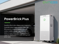 Dyness 16KWH 2026 NOUVEAU Modèle 51.2v 314ah Batterie Power Brick Plus Basse Tension pour Utilisation Intérieure/Extérieure Haute Protection IP65