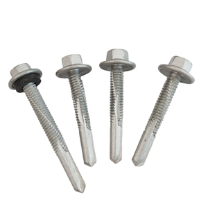 Tornillo Autoperforante de Alta Resistencia Tek 5 con Cabeza Hexagonal y Arandela EPDM, Punta Larga para Perforación, 5 M5.5 - Product Image 2
