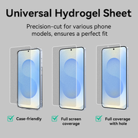 Film hydrogel coréen TPU Gaming MATT 0,14 mm 120x180 mm anti-transpiration, protection d'écran à glissement fluide pour machine de découpe