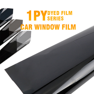 Film teinté pour vitres de voiture BK 50cm, film solaire teinté, protection UV, noir S <span class=keywords><strong>D</strong></span>, protection de la vie privée, 1 pli, teinture, vente en gros - Product Image 2