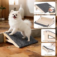 Rampe d'escalier pour chien, planche inclinée, étireur de mollets et repose-pieds de bureau pour petits chiens