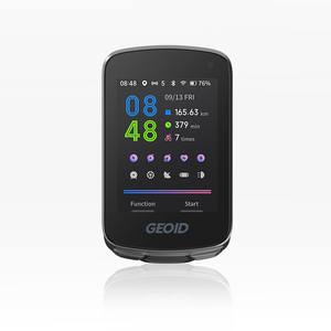 Ordinateur de vélo sans fil GEOID CC700 pour la santé et le fitness, compatible <span class=keywords><strong>Garmin</strong></span> avec Bluetooth et ANT+, compteur de vitesse et odomètre pour vélo - Product Image 1