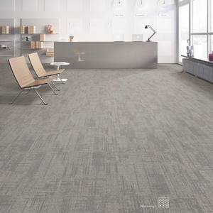 Hôtel de luxe Maison Tapis PP Jacquard Bureau Commercial Tapis Carreaux PVC Sol carré 60*60cm Tapis Carreau - Product Image 5