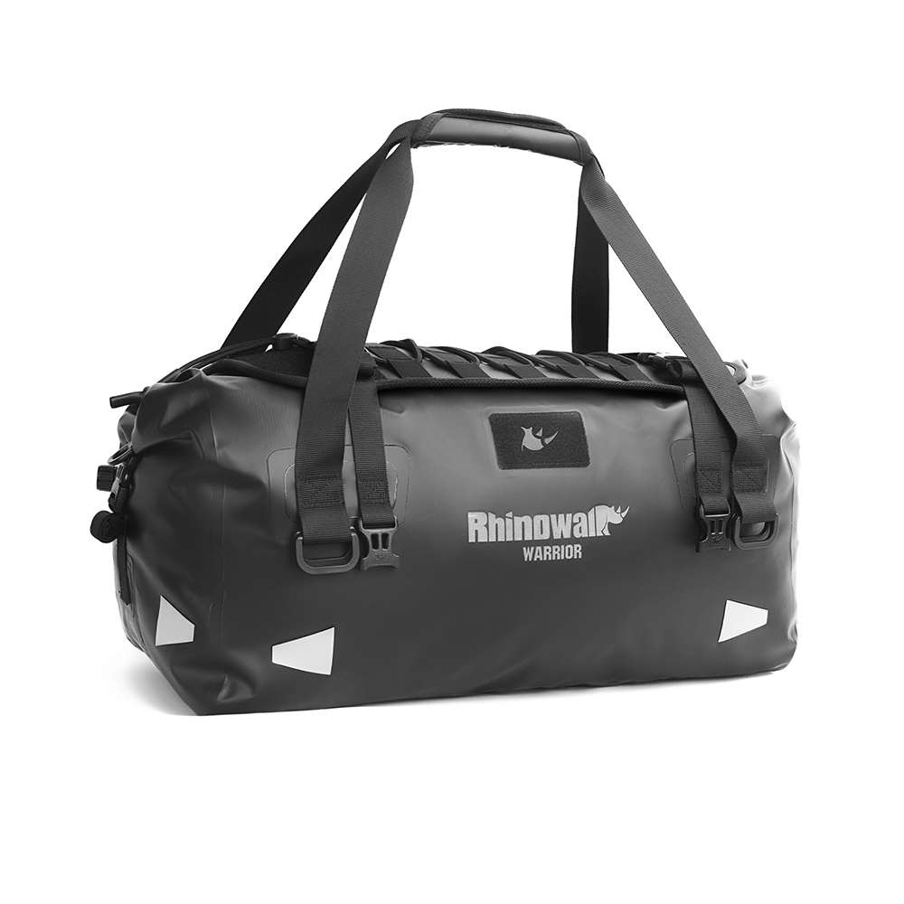 Rhinowalk Warrior X 40L Waterproof Motorcycle Duffel Bag – Heavy-Duty Roll-Top Dry Pack - View 3