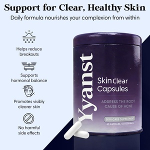 Cápsulas de Vitamina B5 y Vitamina B3 con Cromo de Alta Calidad, Marca Privada OEM/ODM, para Aumentar la Energía y Mejorar la Salud de la Piel - Product Image 4