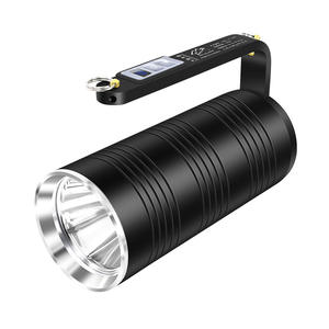 Lampe de poche anti-explosion Hannah 4.2V 12800mAh rechargeable pour l'extérieur, lampe minière avec batterie de secours d'urgence - Product Image 1