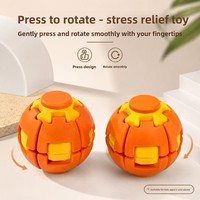 Vente en gros 2026 : Jeu de table en plastique anti-stress à presser et à faire tourner, boule sensorielle pour adultes, ornement cadeau contre l'anxiété