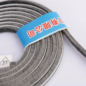 3P hochfester Anti-Staub-Windschutz filz für Aluminiums chiebe türen mit einer Grundbreite von 6,8mm