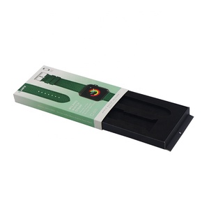 Custom size shape material color boxes For Apple Watch band packaging Watch Strap Retail Selling drawer paper boxes