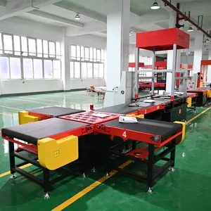 Senad High Efficiency Conveyor Systems Wheel Sorting Conveyor Handling Solution Parcel Sorting Machine For Dws Logistics