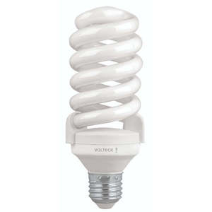 Volteck F-28E 28 W Energiebesparend Fluorescerend Spiraallicht Met T4 Achterlicht Voor Blister Volteck In - Product Image 1