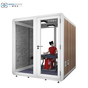 Cabines vocales acoustiques Partition Designs Office Work Booth Silence Soundproof Pods Modern Storage - Product Image 3