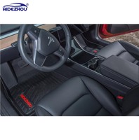 Tapis de sol de luxe sur mesure 3D 5D TPV TPE pour accessoires automobiles, compatibles avec TOYOTA PRADO 7 PLACES 2023 2024 2025 2026+