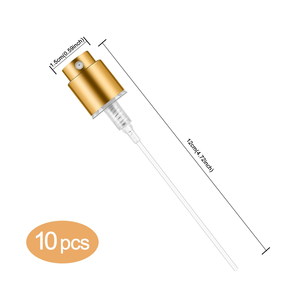 High 13/15 Press-Type Perfume Spray Nozzle Electrochemical Aluminum <b>Pump</b> Head PP Plastic Lids Bottle Screw Cap <b>Pump</b> Sprayer - Product Image 2