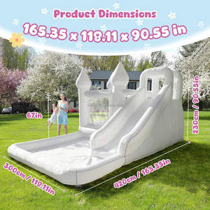 <span class=keywords><strong>Location</strong></span> de fête 14 pieds Oxford géant sautant blanc <span class=keywords><strong>avec</strong></span> <span class=keywords><strong>piscine</strong></span> <span class=keywords><strong>d</strong></span>'eau gonflable enfants château plein <span class=keywords><strong>d</strong></span>'entrain <span class=keywords><strong>maison</strong></span> de rebond <span class=keywords><strong>avec</strong></span> toboggan Combo blanc - Product Image 2