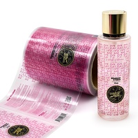 Étiquettes personnalisées pour flacons cosmétiques, pour brumes corporelles, parfums, vaporisateurs, autocollants transparents imperméables, rouleaux d'étiquettes adhésives