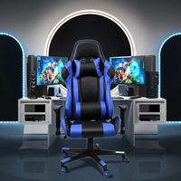 Chaise de jeu personnalisée OEM directe de l'usine chaise d'ordinateur ergonomique de bureau rotative en cuir confortable à hauteur réglable en gros