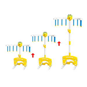 Jeu de bâtonnets HTL : Entraînement de la vitesse de réaction et de la coordination œil-main – Jeu de table familial pour enfants et adultes - Product Image 3