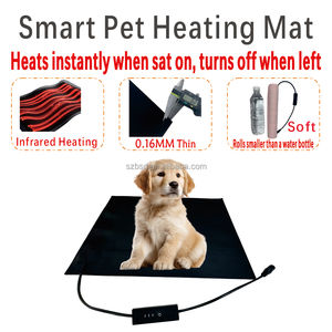 Alfombra Inteligente para Mascotas de Fábrica, Activación por Presión, Encendido/Apagado Automático, 5V/<span class=keywords><strong>12V</strong></span>/24V, Calefacción Infrarroja de Grafeno, Esponja de Lana, Diseño Cuadrado - Product Image 6