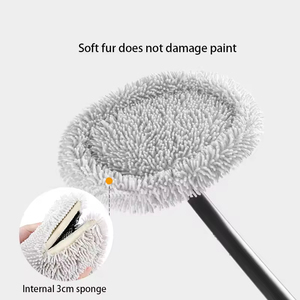 <span class=keywords><strong>Brosse</strong></span> de lavage de <span class=keywords><strong>voiture</strong></span> en microfibre réglable <span class=keywords><strong>avec</strong></span> longue <span class=keywords><strong>brosse</strong></span> à rotation télescopique en aluminium <span class=keywords><strong>pour</strong></span> le nettoyage de la <span class=keywords><strong>voiture</strong></span> - Product Image 3