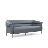 Ensemble de canapés de bureau modulaires de style européen pour invités et visiteurs, mobilier de bureau exécutif