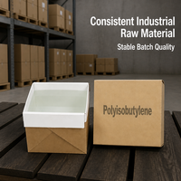 Adhésif butyle visqueux semi-solide à forte adhérence pour la fabrication de produits en polyisobutylène pour caoutchouc butyle