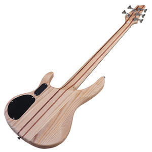 Bajo Eléctrico de 5 Cuerdas de 43 Pulgadas, Tecnología de Diapasón de Madera, Chapa de Granada, Placa Trasera Curvada al Agua - Profesional - Product Image 4