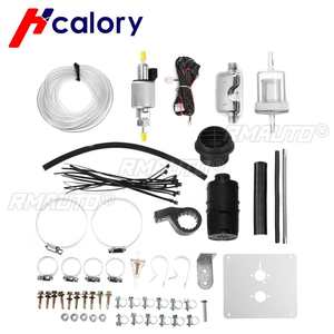 Kit complet d'accessoires pour chauffage de voiture 1-8 kW : filtre à carburant diesel, silencieux et tuyau de sortie pour camping-car, remorque et pièces automobiles - Product Image 1