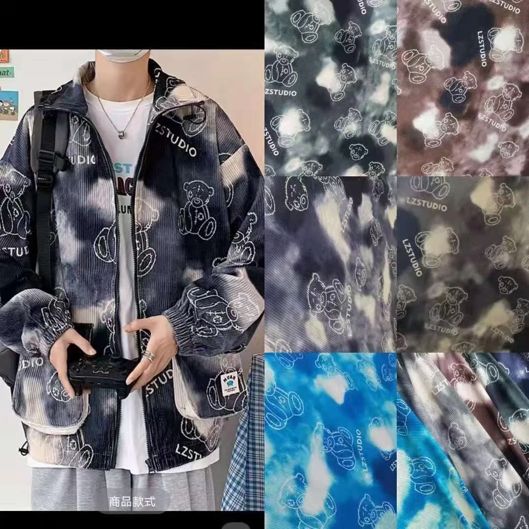 CUSTOMIZED WARP KNITTED 3D CORDUROY FOR GARMENTS