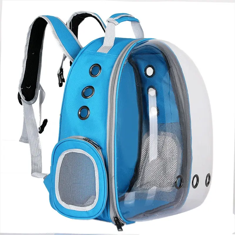 Best Selling Pet Cat Dog Carrier Backpack Bag Transparent Space Capsule Cat Dog Carrier Bag for Traveling Hiking