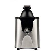 Presse-agrumes électrique en acier inoxydable, extracteur automatique de jus, éjection de la pulpe, boîtier en plastique, poignée ergonomique, couvercle conique, citron