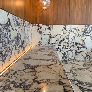 Fábrica al por mayor Calacatta Viola cuarzo losa <span class=keywords><strong>piedra</strong></span> artificial <span class=keywords><strong>para</strong></span> gabinete <span class=keywords><strong>de</strong></span> cocina personalizado encimera <span class=keywords><strong>para</strong></span> comedor sala <span class=keywords><strong>de</strong></span> estar - Product Image 3