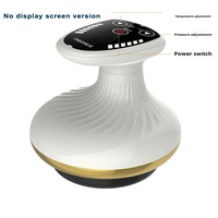 Appareil de massage intelligent à ventouses pour la thérapie anti-cellulite, masseur corporel avec thérapie par lumière rouge et chauffage, Gua Sha