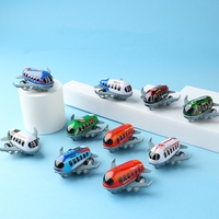 Jouets d'avion ABS simulés petit avion coulissant jouets à tirer pour enfants de 3 à 14 ans modèles d'avion véhicules de jeu