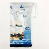 Pochette en verre microfibre souple pour Iphone 6 avec impression personnalisée Pochettes en tissu pour verres