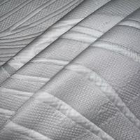 Tissu de matelas en polyester teint uni de haute qualité, 400 GSM, poids lourd, pour matelas de luxe