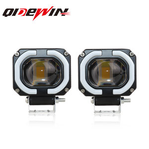 ไฟสปอร์ตไลท์ LED แบบฟิชอายสองสี 12-24V สำหรับรถออฟโรด มอเตอร์ไซค์ SUV รถบรรทุก รถตู้ รถมินิแวน - Product Image 4