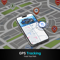 Offres Spéciales 4K GPS voiture DVR caméra de bord 3 canaux avec vision nocturne et enregistreur vidéo de qualité écran IPS pour voitures