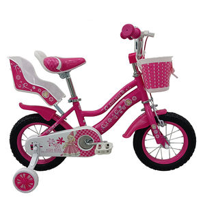 Bicicleta para Niñas de Buena Calidad, Fabricada en China, de 12 a 16 Pulgadas, para Niños de 3 a 6 Años, <span class=keywords><strong>Cuadro</strong></span> de Aleación Cómodo con Amortiguador, Favorita de la Familia - Product Image 1