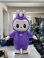 Funtoys Costume de mascotte en peluche de style lapin gonflable personnalisé Costume de fantaisie de Noël Mascotte Cosplay de carnaval d'Halloween pour adulte