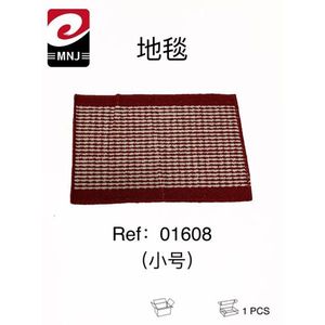 MNJ Two Tone Striped Rug Small Size Indoor Floor Mat - Product Image 1