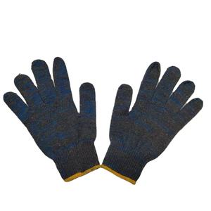 Guantes de punto de África Guante de algodón negro Guante de algodón mecánico automático Trabajo Precio barato Seguridad de construcción usable Luva Guanti - Product Image 2