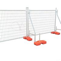 Barrière en acier portable YC Warnin pour contrôle de sécurité, isolation d'événements, blocage de places de stationnement et contrôle des foules