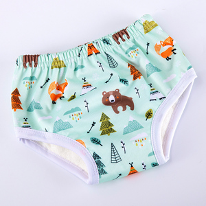 Vendita calda per bambini pannolino da allenamento <span class=keywords><strong>slip</strong></span> stampati personalizzati elastico forte assorbimento d'acqua pannolino lavabile - Product Image 6