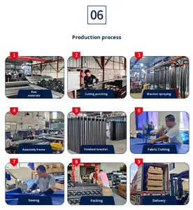 Tente de réception personnalisée pour événements sportifs 2026, gazebo d'extérieur avec cadre en aluminium et logo, auvent pliable - Product Image 5