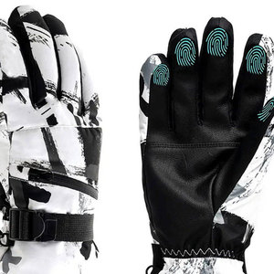 Gants de ski isolés de qualité supérieure, fabriqués directement par le fournisseur d'usine, coupe-vent, imperméables, avec logo personnalisé, thermiques pour l'hiver - Product Image 6