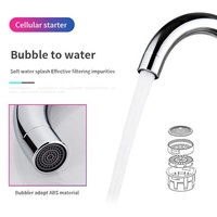 HLK en Stock Robinet Mitigeur Évier Capteur en Acier Inoxydable Vente en Gros, Robinet Automatique Induction Sans Contact pour Salle de Bain